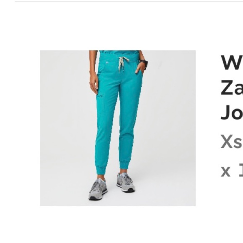 Figs Women Zamora Jogger Teal - xsp